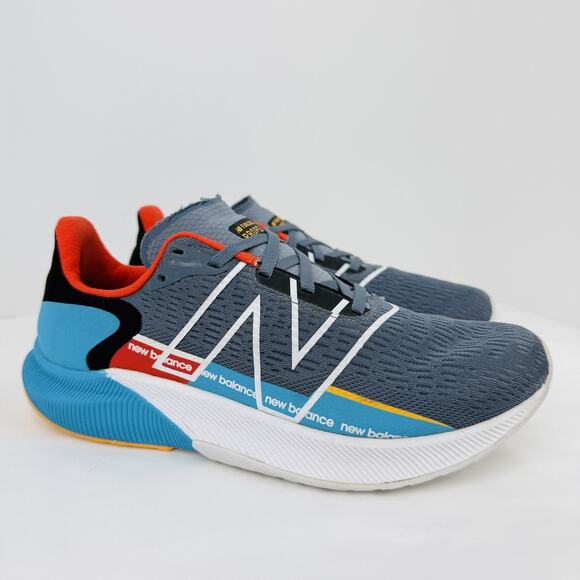 New Balance FuelCell Propel Shoes Mens Size 7.5 Blue Red Yellow Running Sneakers - Picture 1 of 12